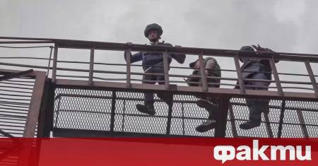 Външното електроснабдяване на Запорожката атомна електроцентрала АЕЦ в Украйна която