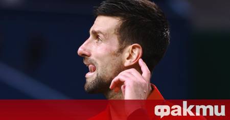 Световноизвестният тенисист Новак Джокович отново прикова вниманието на феновете си