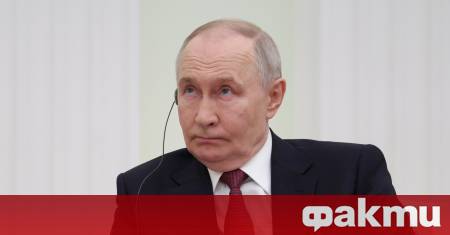 Президентът на Русия Владимир Путин прие днес в Кремъл палестинския