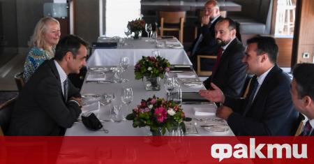 Премиерът на Северна Македония проведе разговор със своя гръцки колега