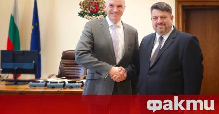 Заместник министър председателят Атанас Зафиров се срещна с посланика на Обединеното