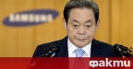 Президентът на Samsung Ли Кун хи почина днес на 78 годишна възраст