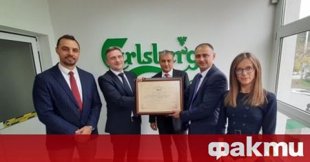 Заместник министърът на иновациите и растежа Стефан Савов връчи сертификат за