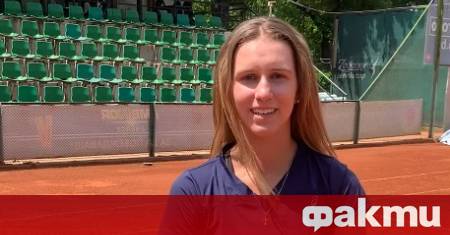 Гергана Топалова се класира за четвъртфиналите на сингъл на тенис