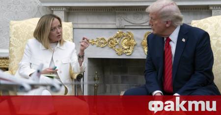 Италианският премиер Джорджa Мелони заяви че не вярва че Съединените