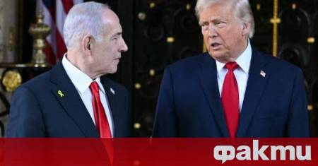 Президентът Доналд Тръмп изразява разочарование от израелския премиер Бенямин Нетаняху