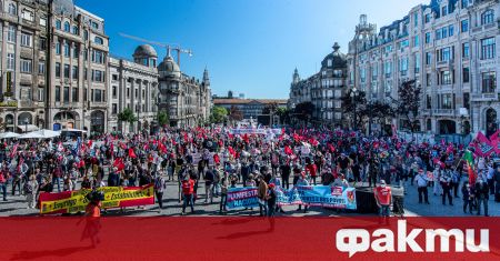 Голям протест се проведе в Португалия съобщи Ди Велт Това