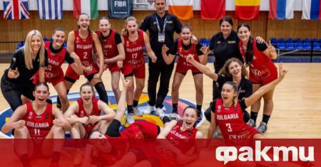 Националният отбор по баскетбол на България за жени до 20