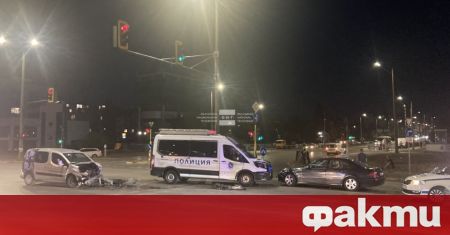 Катастрофа на бул Европа в столицата В пътния инцидент са