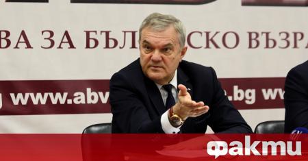 Председателят на ПП АБВ Румен Петков заяви пред медиите, че