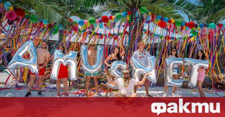 През юли Marble Beach Club се преобрази в хавайски плаж