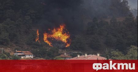 Турция продължава да се бори със смъртоносните горски пожари обхванали