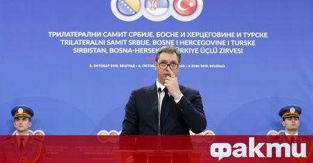 Президентът на Сърбия Александър Вучич заяви че ако някой мисли