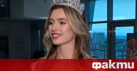 Блондинката Симона Бакърджиева вече носи титлата Мис България 2025 в