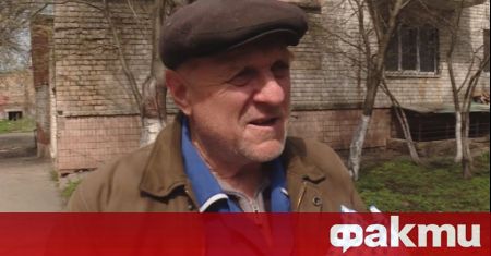 73 годишният украинец Алексей е преселен в Буча през 1986 г