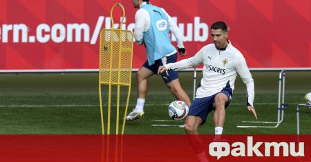 По време на пресконференция в събота преди финала на Лигата