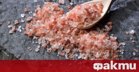 Хималайската сол е една от най чистите соли намиращи се на