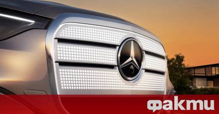 Mercedes Benz представи драматичен нов дизайн основан на осветена решетка която