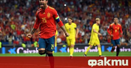 Капитанът на Испания Серхио Рамос пропусна две дузпи в мача
