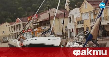 В Гърция силно земетресение удари остров Крит, а циклонът Янос