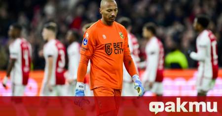 Вратарят на Кюрасао Елой Роом се превърна в големия герой