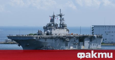 Съединените щати изпратиха кораб през северната част на Южнокитайско море