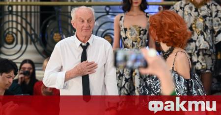 Известният ирландски моден дизайнер Пол Костело личен дизайнер на покойната