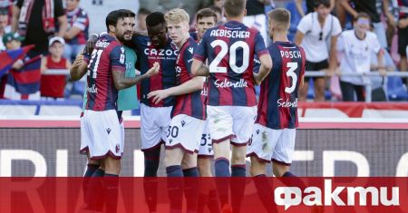 Болоня записа първа си победа в Серия А от началото