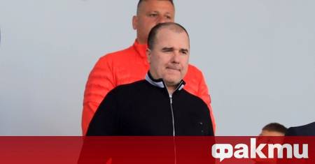 Финансовият благодетел на ЦСКА 1948 Цветомир Найденов поздрави един от