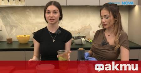 Певицата Крисия беше домакин в кулинарното предаване Черешката на тортата