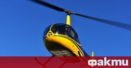 Частен хеликоптер Robinson R44 бе открит в река Мана в