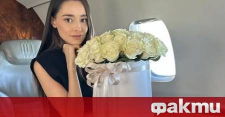 От няколко дни Валерия е в Монако където се наслаждава