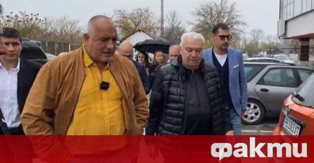 Бойко Борисов посети строежа на стадион Христо Ботев в Пловдив