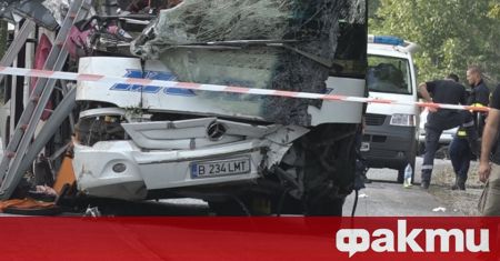 Пътят на който се случи трагедията с румънския автобус е