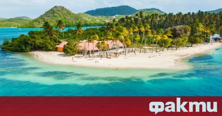 Възхваляван като най добрата карибска дестинация за почивка Мартиника или Мадинина