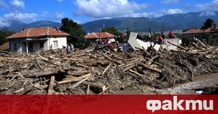 Плановете за поставянето на фургоните извън наводнените села в Карловско