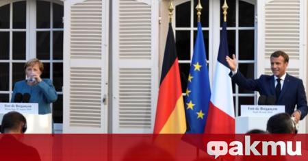 Германският канцлер Ангела Меркел и френският президент Еманюел Макрон изразиха