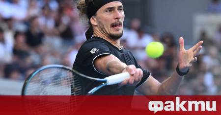 Германската тенис звезда Александър Зверев няма да вземе участие в