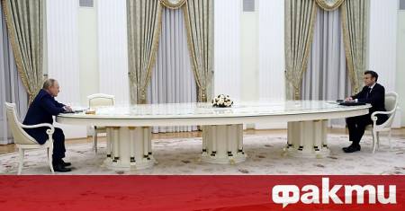 Русия остро реагира на думите на френския президент Еманюел Макрон