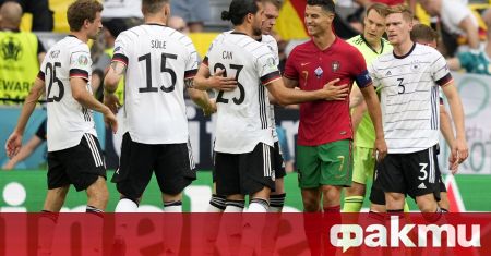 С попадението си срещу Германия звездата на Португалия Кристиано Роналдо