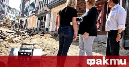 Наводнението на века в Германия нанесе огромни щети Само унищоженията