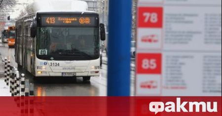 На 31 януари градският транспорт в София ще се движи