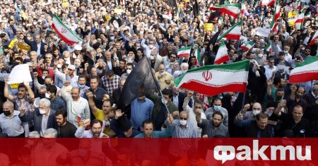 Ирански студенти протестираха днес в подкрепа на най големите демонстрации в