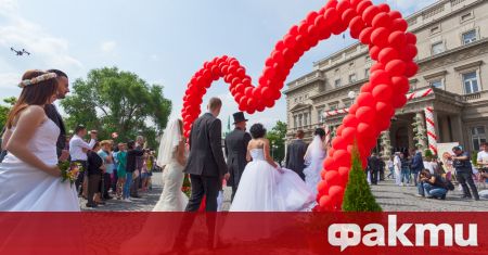 В Белград се състоя 23-та Колективна сватба, като общо 26