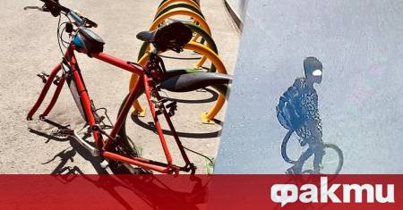 Малолетно момче е заснето да краде велосипедни гуми в центъра