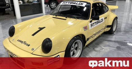Изключително рядко Porsche 911 RSR от 1974 година се появи