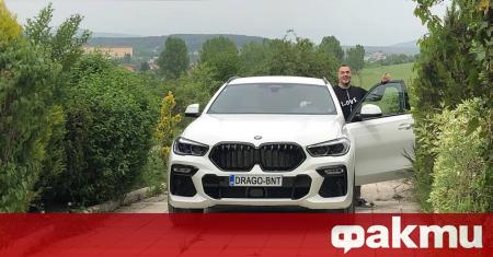 Водещият на БНТ Драгомир Драганов си подари кола за пръв