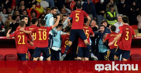 Испания успя да се класира за Световното първенство в Катар