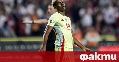 Големият талант на Барселона Ламин Ямал демонстрира амбиция и