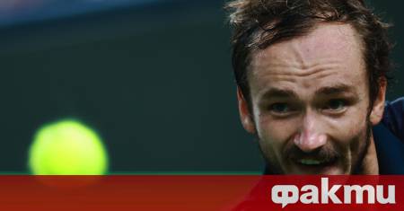 Вторият поставен Даниил Медведев Русия спечели титлата на турнира по